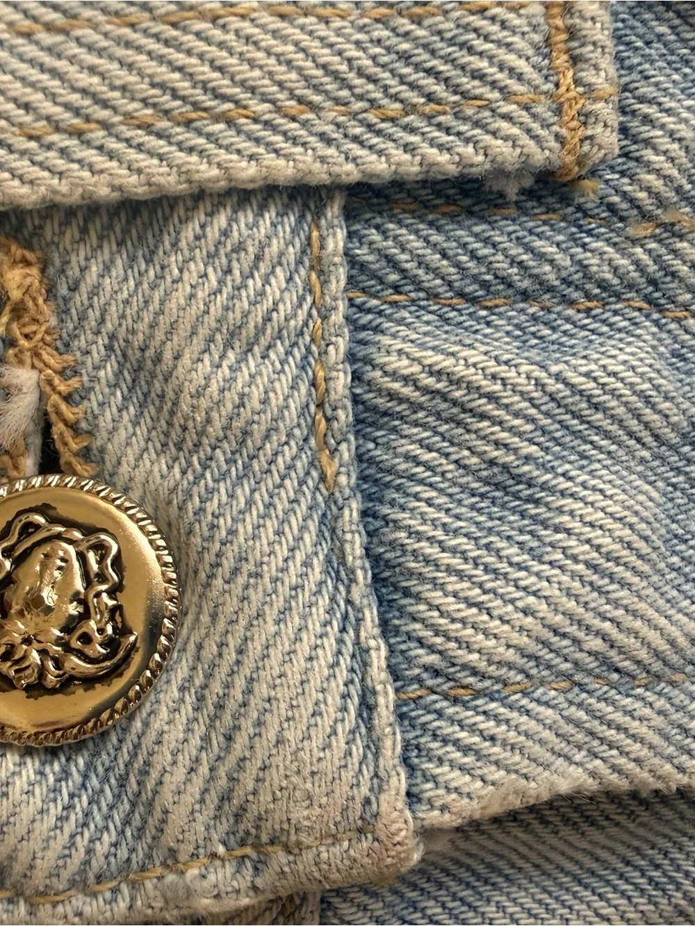 Versace denim shorts